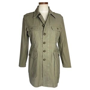 Guideboat Co Lafayette Escadrille Military Field Jacket Sz M